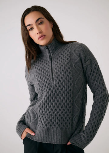 LO4644 Camila 1/2 Zip Sweater