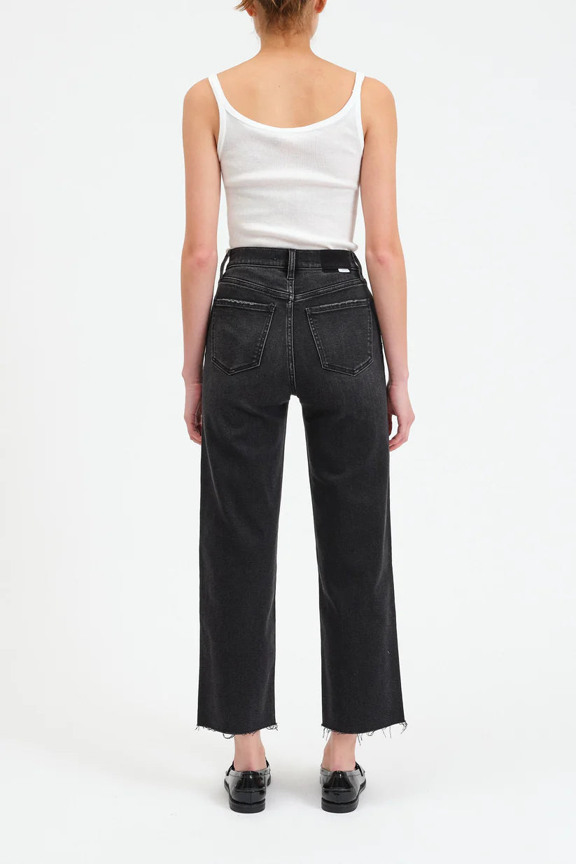 DZ00016204 Pleaser High Rise Wide Ankle Jean