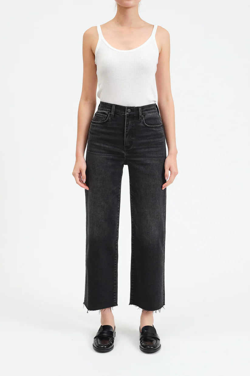 DZ00016204 Pleaser High Rise Wide Ankle Jean