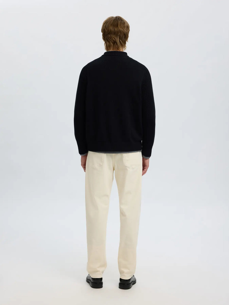 SEL16098334 Dereck L/S Knit Relaxed Sweater