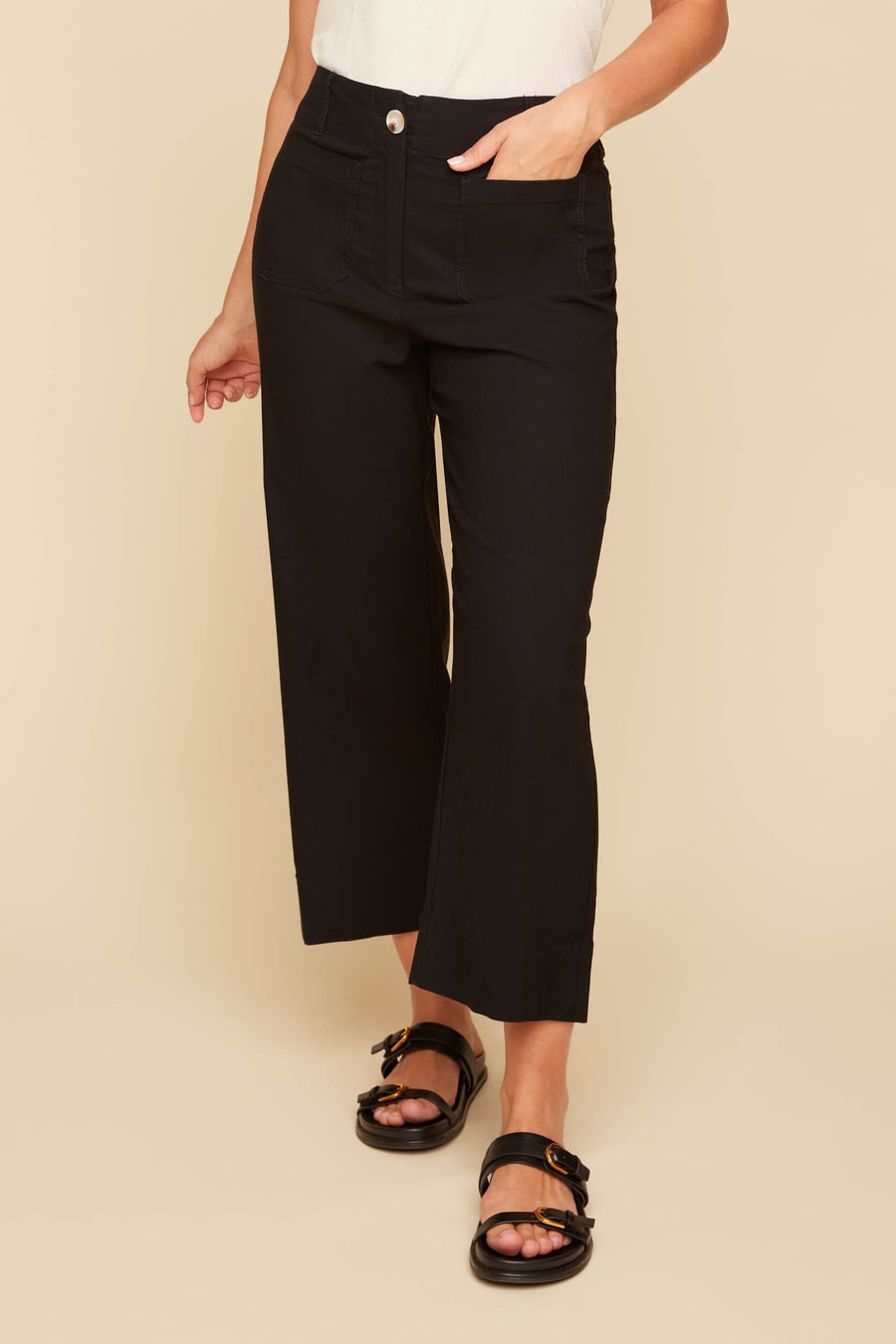 REN11004 Front Patch Pocket  Pants