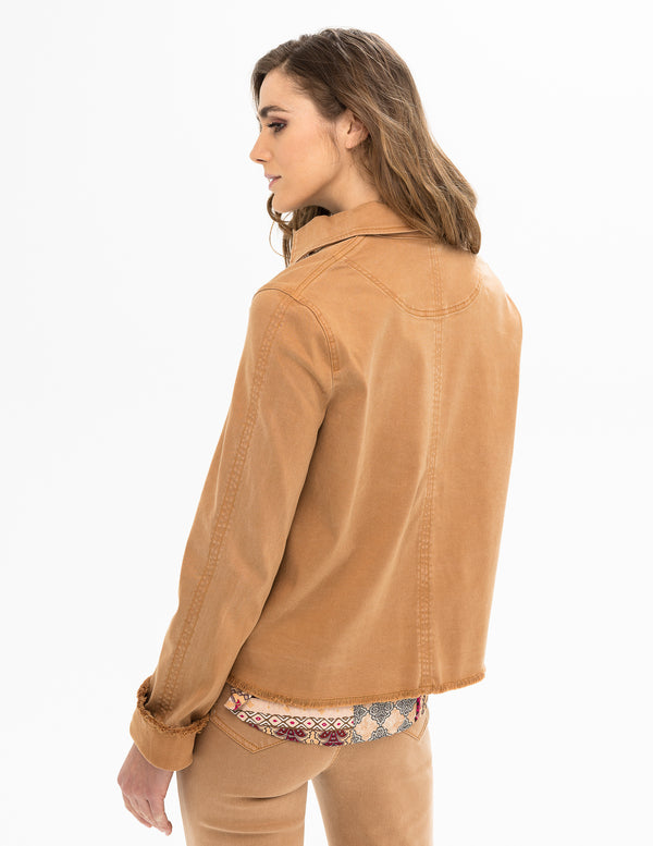 REN3825 Jacket W/Frayed Edges