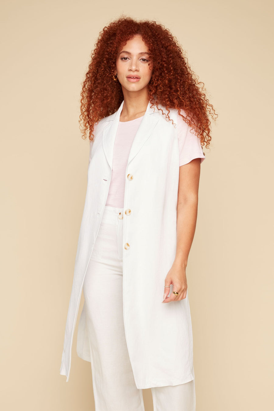 REN3901 Long Sleeveless Vest