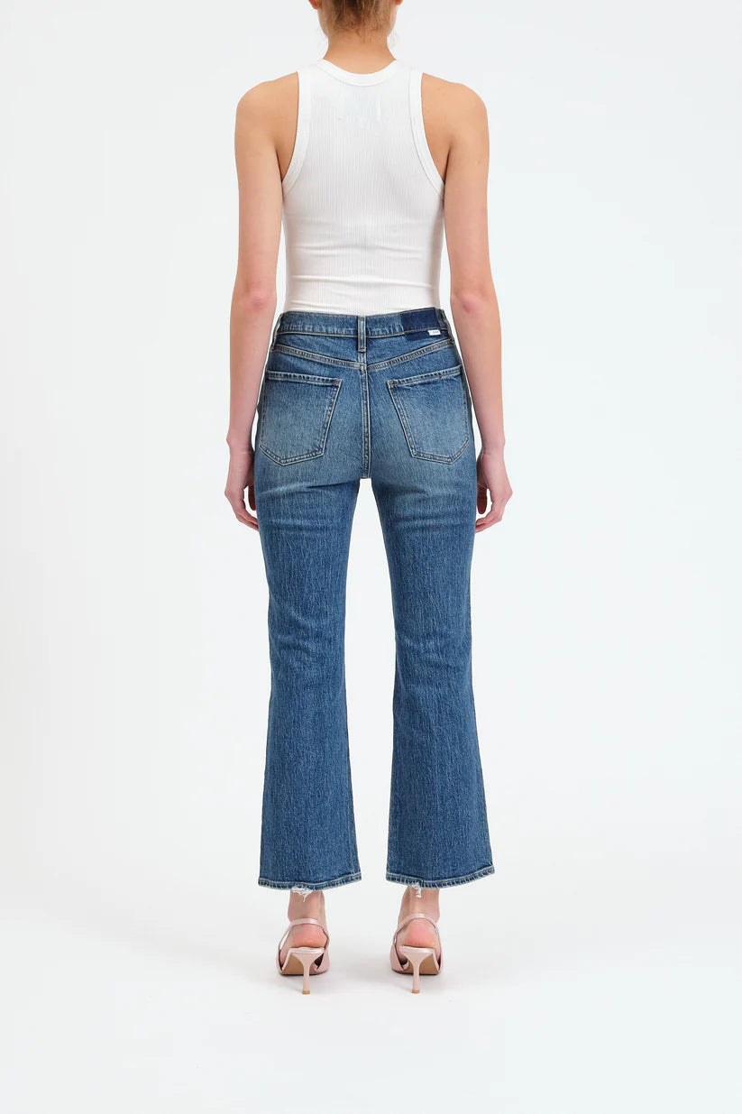 DZ00016233 Soho High Rise Ankle Flare Jean