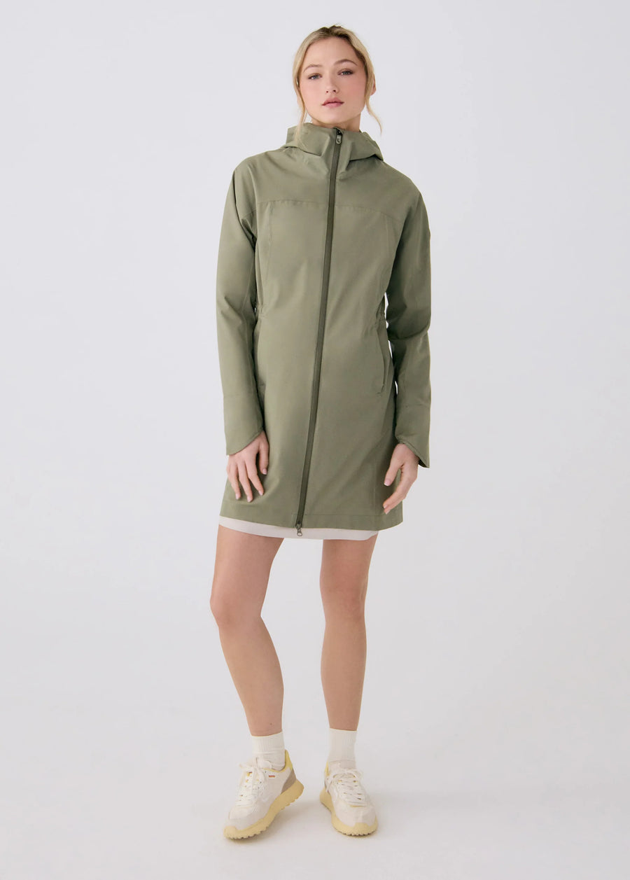 LO0122 Element Long Rain Jacket