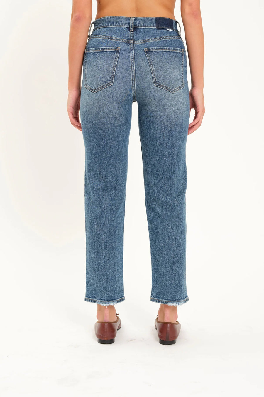 DZ00016100 Straight Up High Rise Jean