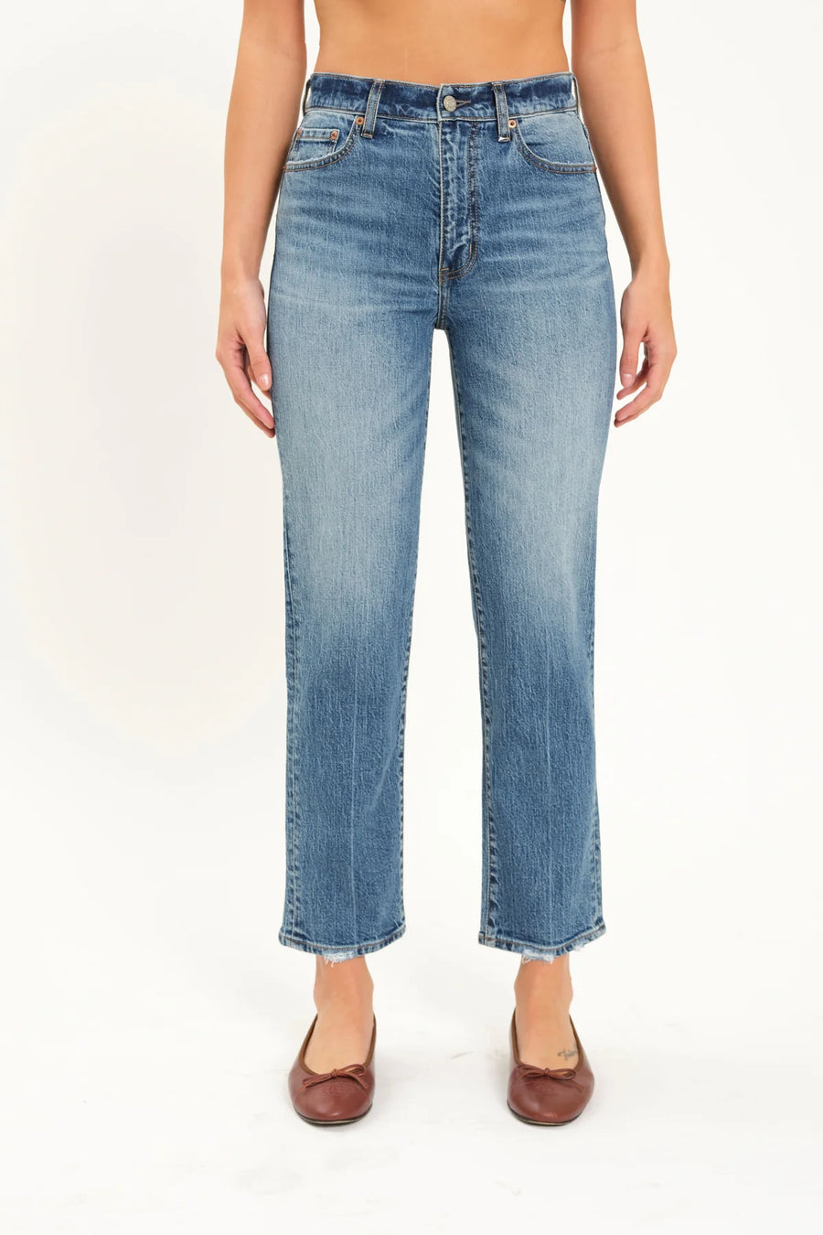 DZ00016100 Straight Up High Rise Jean