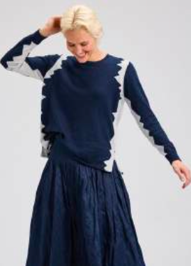 ZP7529U Jaggered Sweater