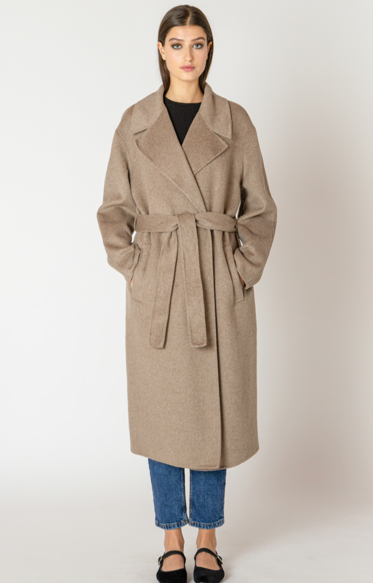 BT2629516 Long Belted Coat