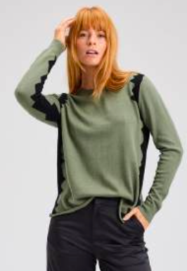 ZP7529U Jaggered Sweater