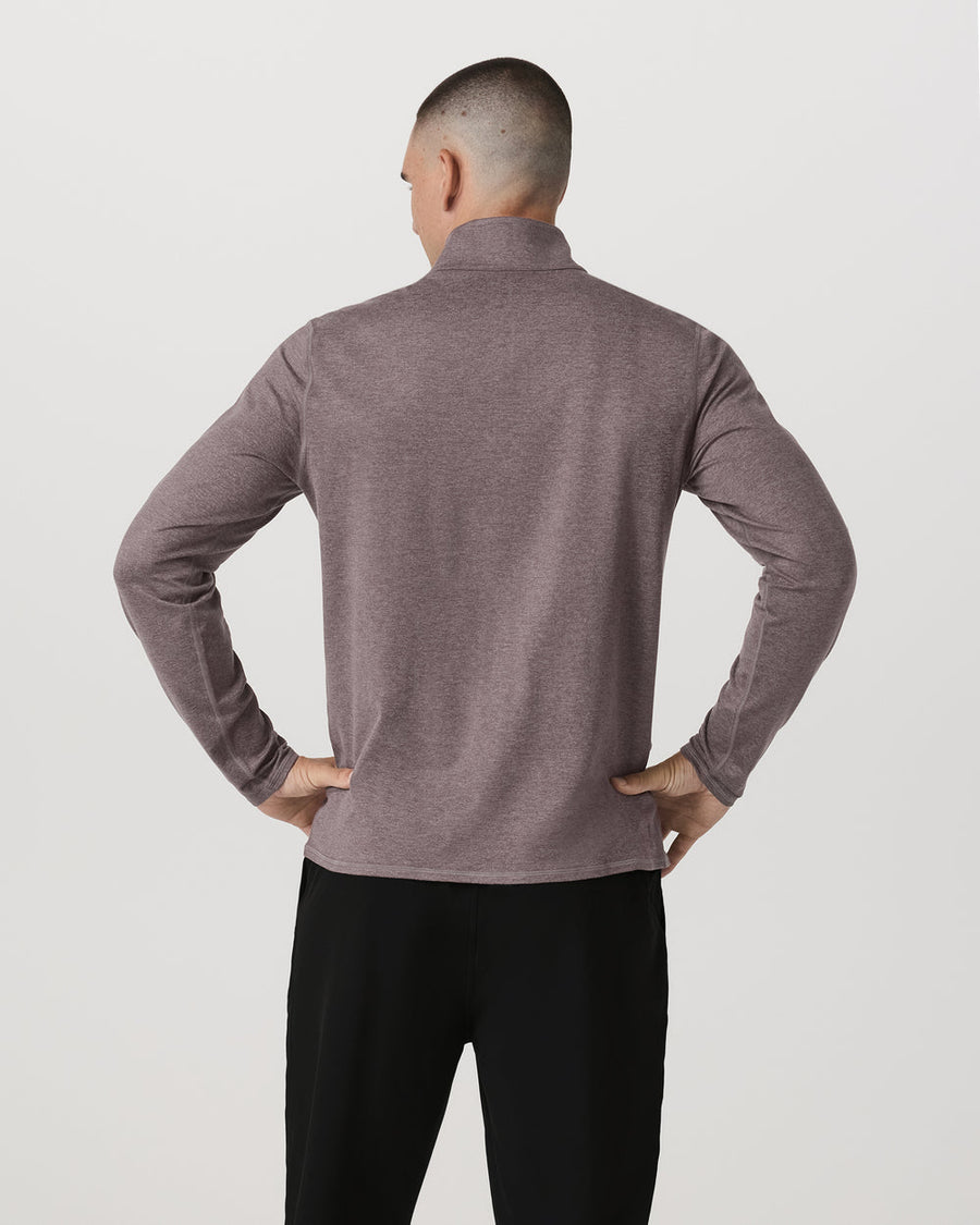 V2039 Ponto 1/2 Zip Mock Neck