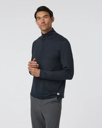 V2039 Ponto 1/2 Zip Mock Neck