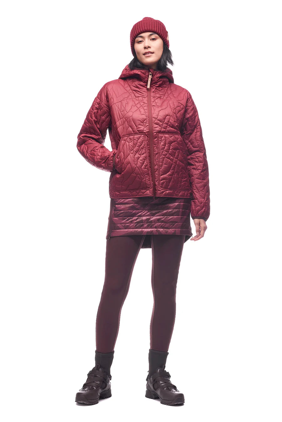 IND25J0042 Estil Short Quilted Jacket