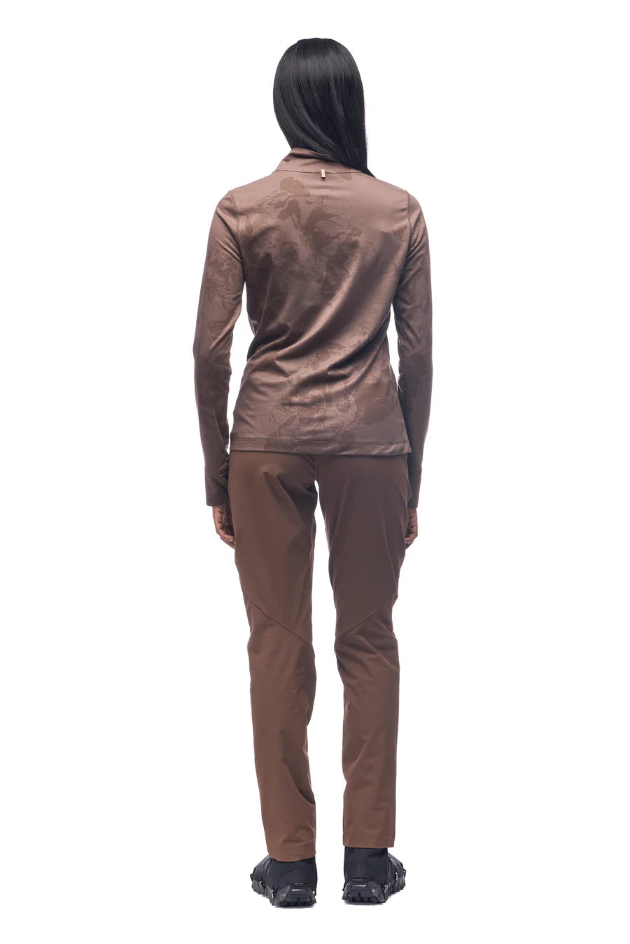 IND25T0036 Strika III Cross Neck L/S Top