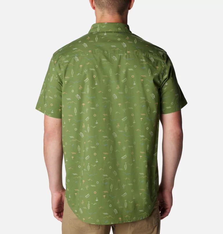 AM0094 Rapid Rivers Printed S/S Shirt - kc clothing