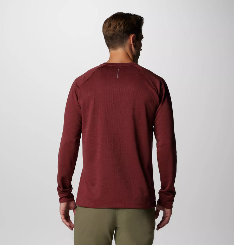 AM4563 Black Mesa Waffle Knit Crew - kc clothing