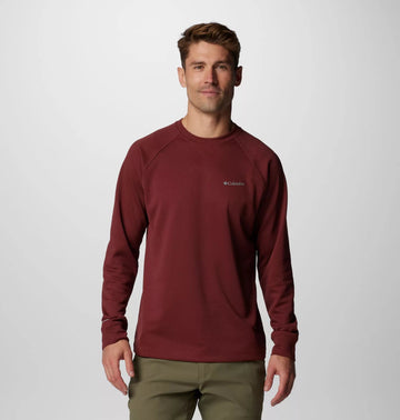 AM4563 Black Mesa Waffle Knit Crew - kc clothing