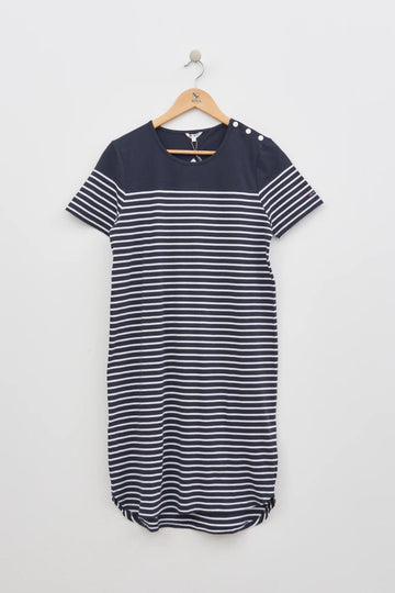 BAT2320 Nautical Dress - kc clothing