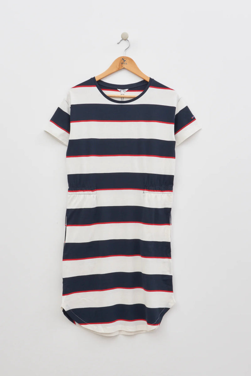 BAT2321 Gathered Waist Dress - kc clothing