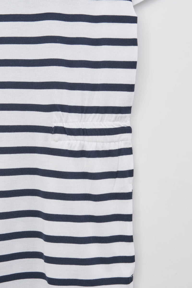 BAT2321 Gathered Waist Dress - kc clothing