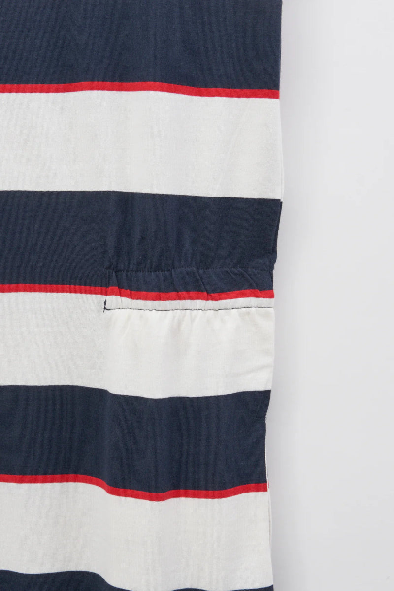 BAT2321 Gathered Waist Dress - kc clothing