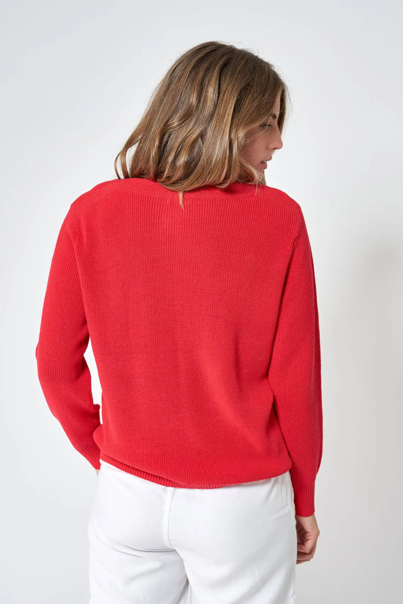 BAT2415 Boatneck Sweater - kc clothing