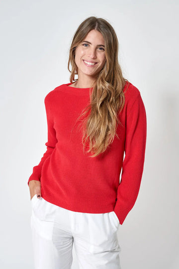 BAT2415 Boatneck Sweater - kc clothing