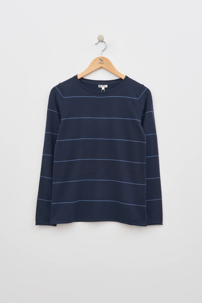 BAT2418 Thin Striped Sweater - kc clothing