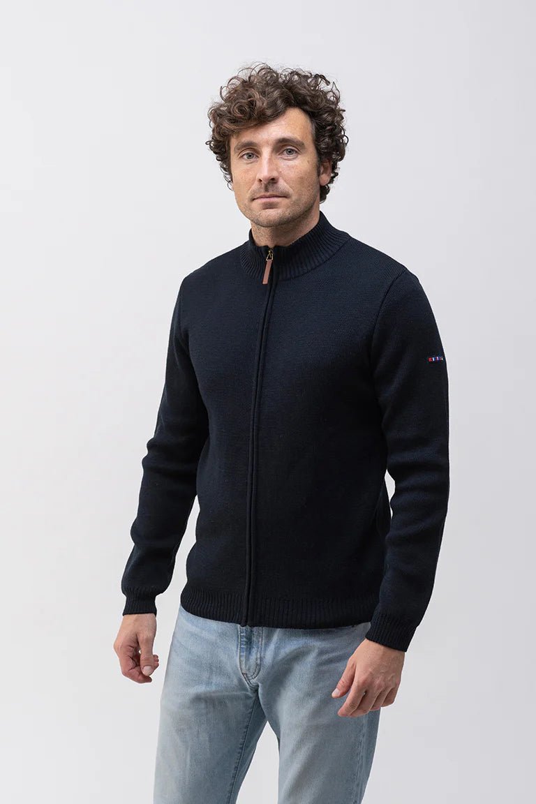 BAT2455 Wool Full Zip - kc clothing