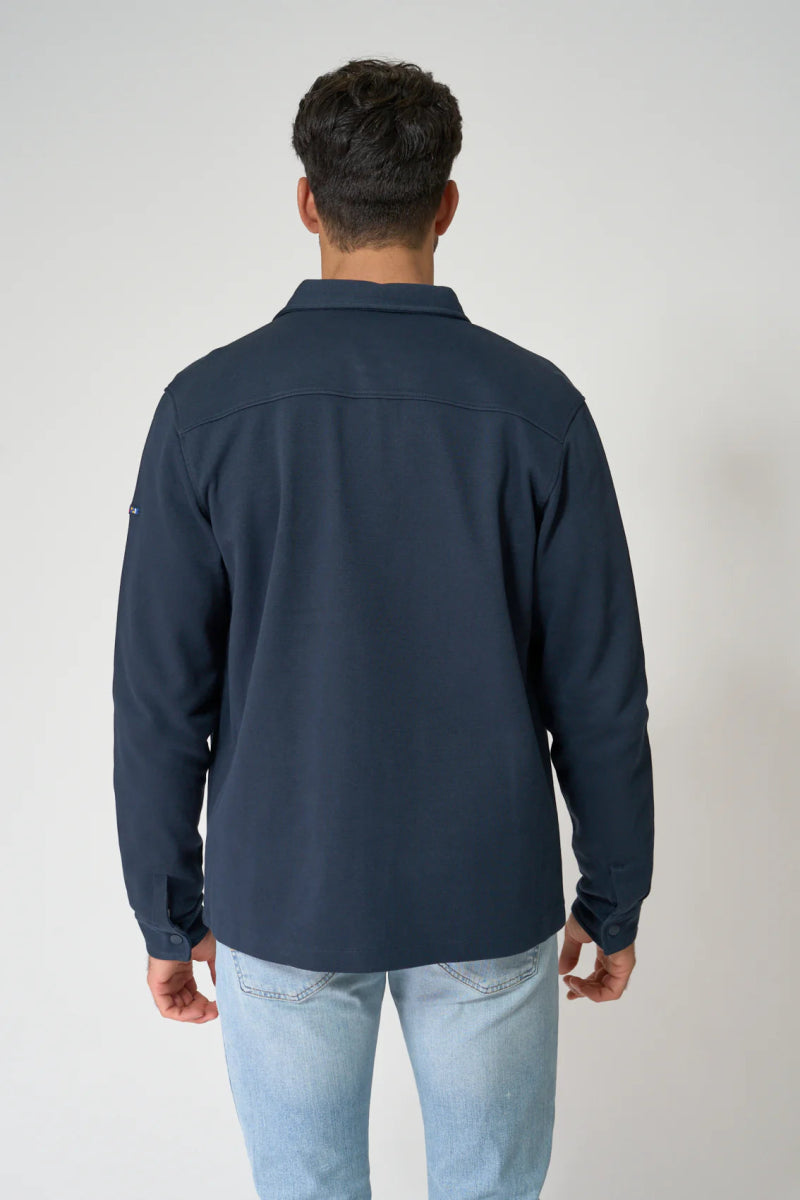 BAT2570 Pique Overshirt - kc clothing