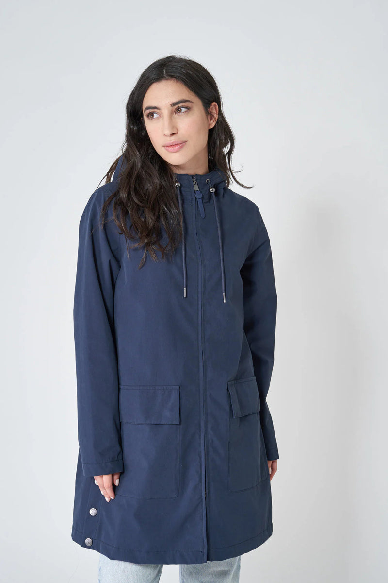 BAT3203 Long Waterproof Jacket - kc clothing