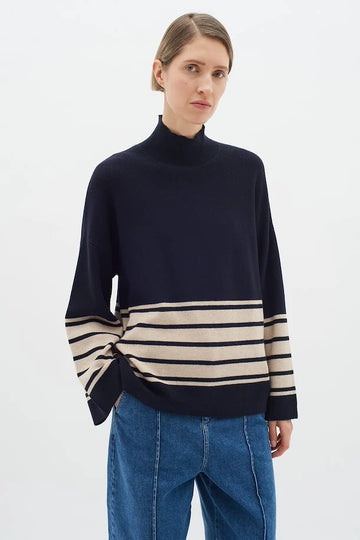 INW30107018 Gittel Mock Neck Pullover