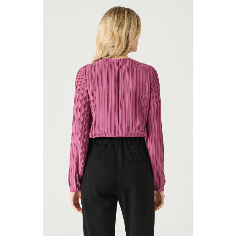 BT2423712 L/S Pleated Blouse