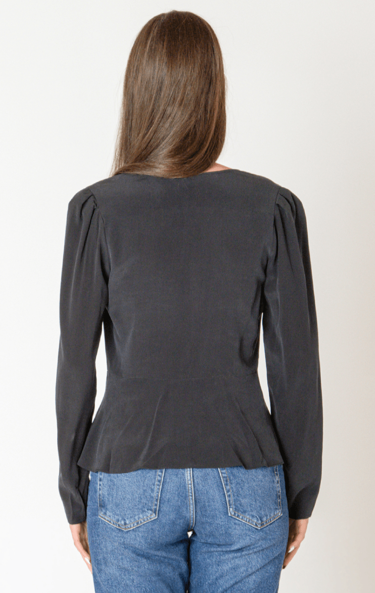 BT2623704 Peplum Detail Blouse - kc clothing