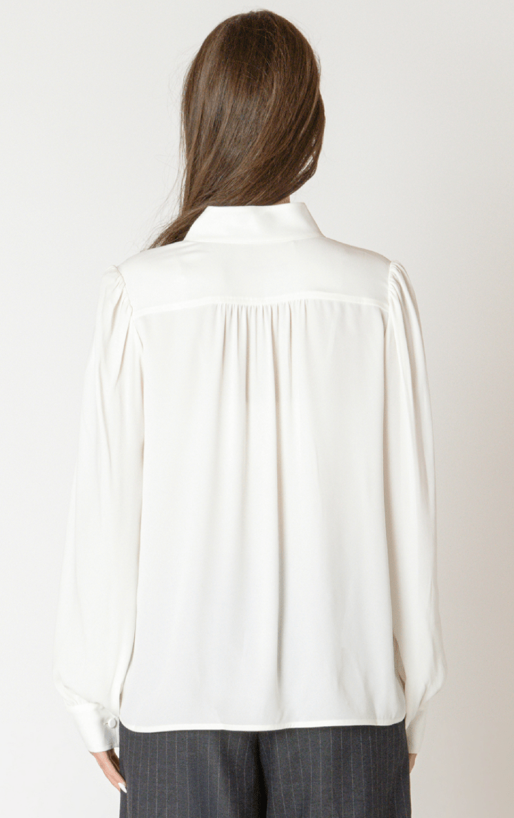 BT2623705 Relaxed Button Front Blouse - kc clothing