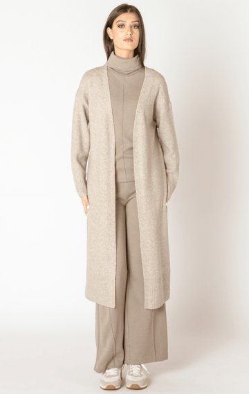 BT2627260 Longline Open Cardigan - kc clothing