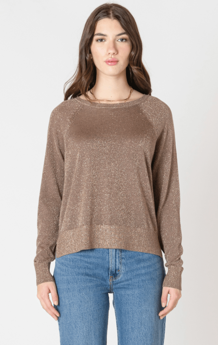 BT2627509 Raglan Lurex Sweater - kc clothing
