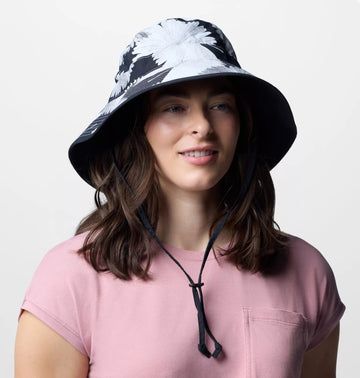CL5451 Diamond Crest Printed Bucket Hat - kc clothing