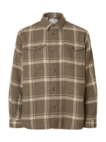 SEL16086503 Pablo Wool Overveshirt