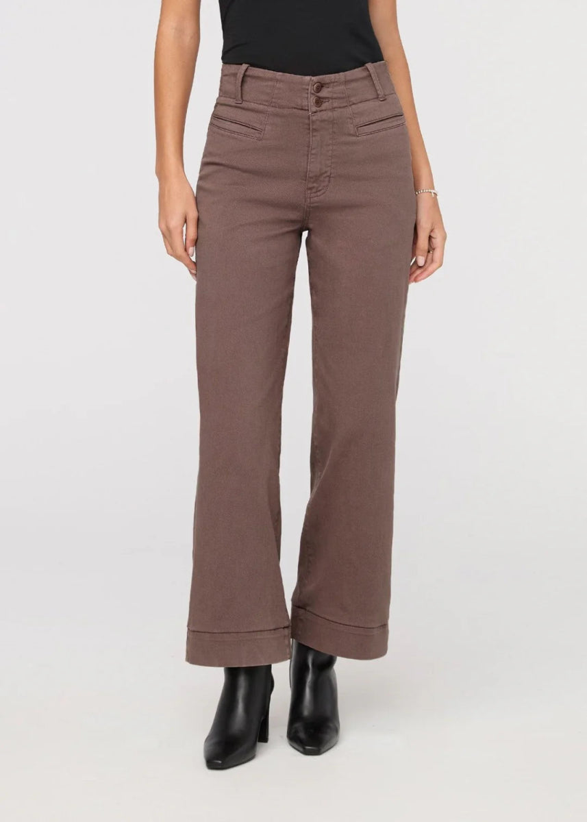 DR1015 Ladies LuxTwill High Rise Trouser - kc clothing