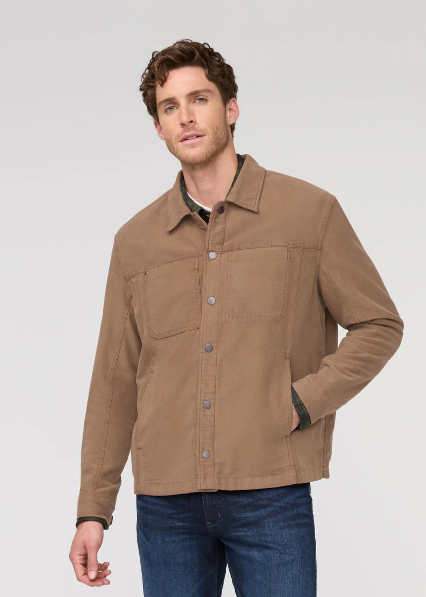 DR1031A No Sweat Moleskin Jacket - kc clothing
