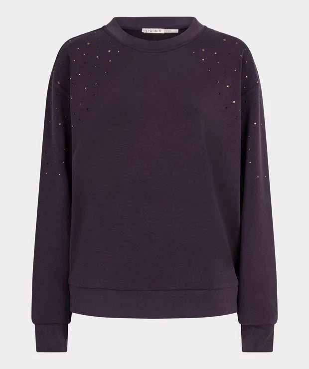 EQ2405712 Modal Embellished Sweater - kc clothing