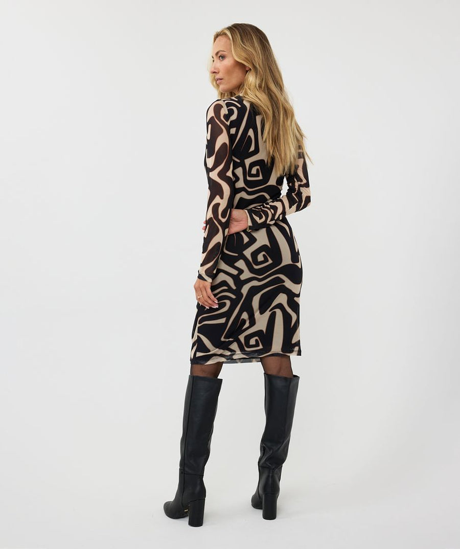EQ2430700 Harmony Mesh Dress - kc clothing