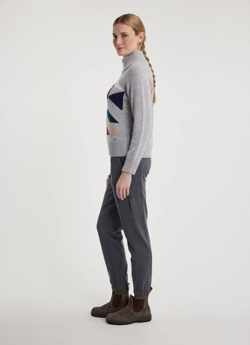 FIG14601 Laurel Intarsia Sweater - kc clothing