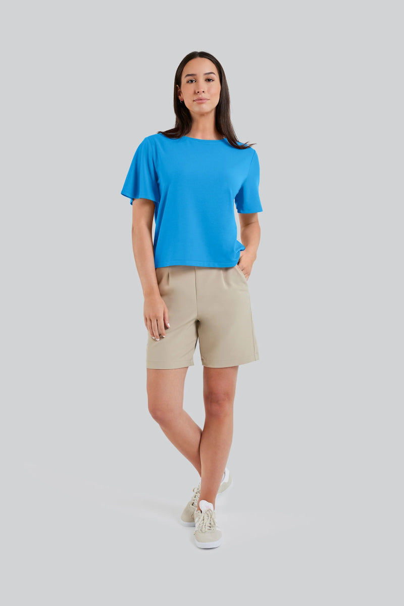 FIG20128 Shenley S/S Top - kc clothing