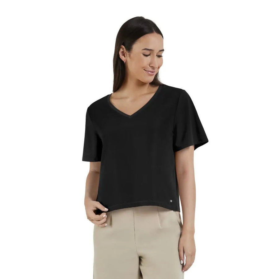 FIG20128 Shenley S/S Top - kc clothing