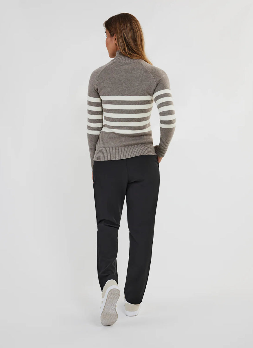 FIG23611 Lugano Fitted Top - kc clothing