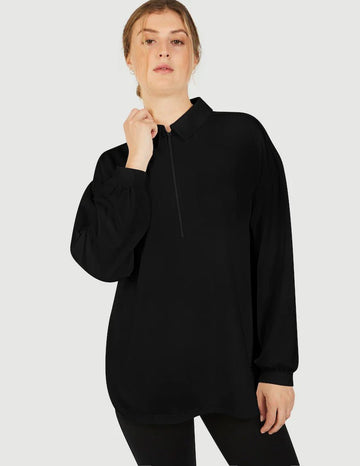 FIG38900 Madeira Long Top - kc clothing