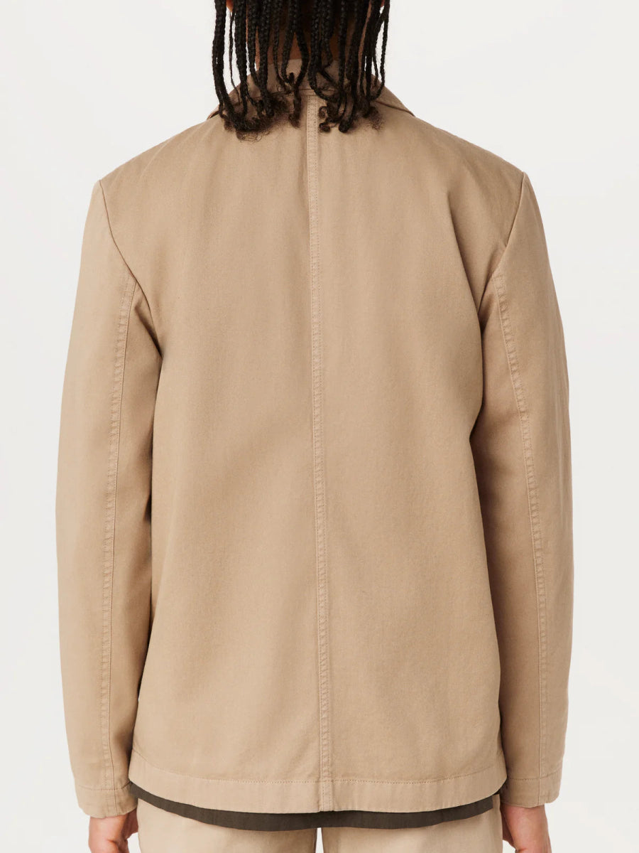 FO1310223 3 Button Twill Blazer - kc clothing