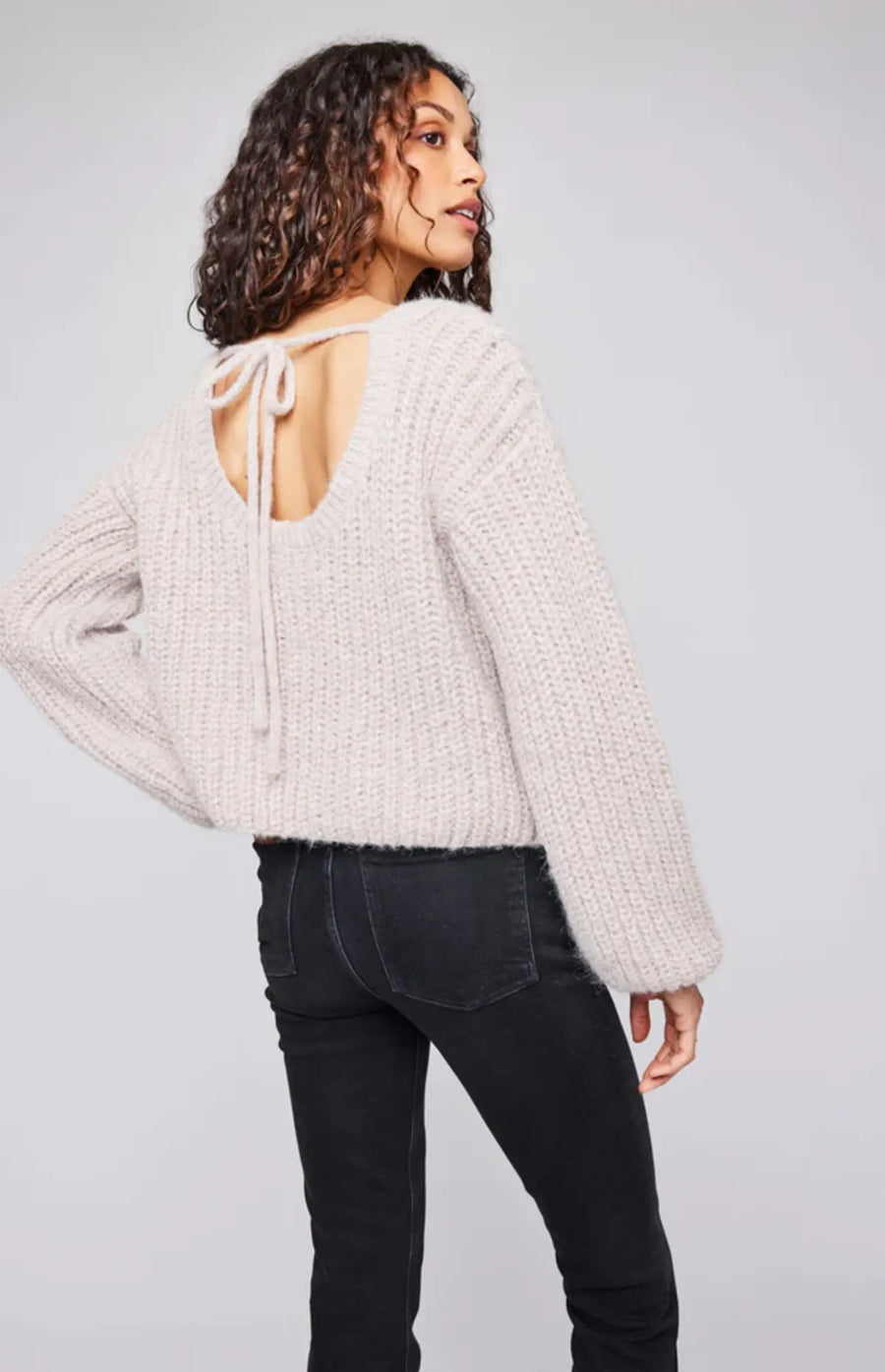 GFX2410-307 2Nadia Tie-Back Sweater